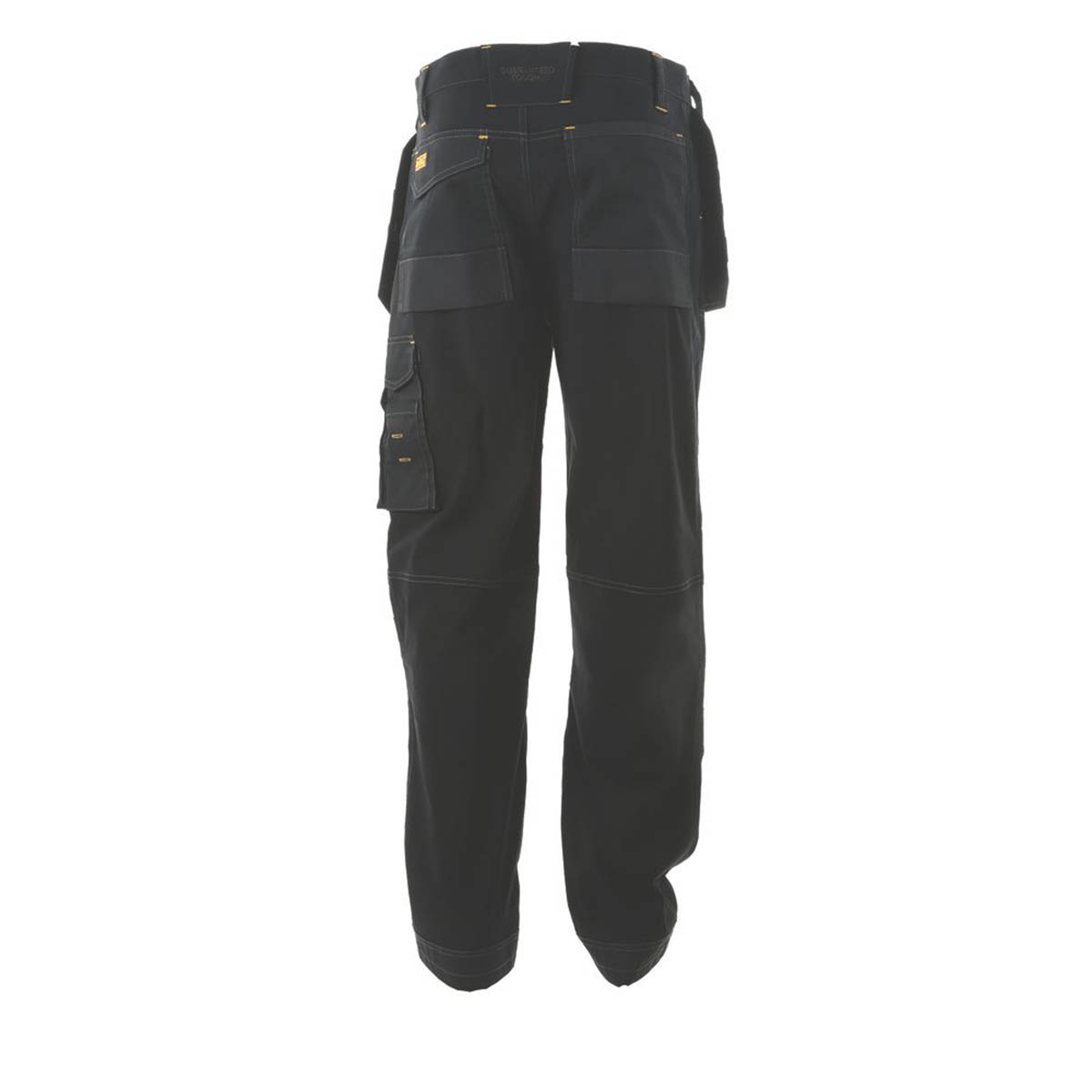 DeWalt Mens Work Trousers 8 Pockets Stretch Black Comfortable 30" W 31" L - Image 2