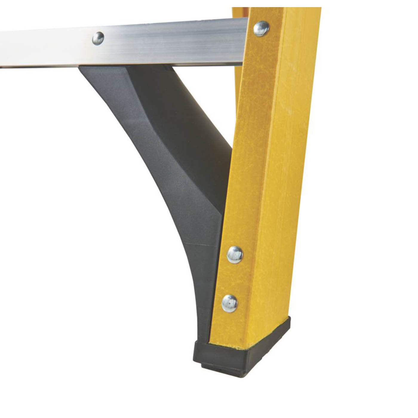 Zarges Step Ladder Fibreglass 1.05m 4 Step Swingback A Frame Up To 150kg - Image 2