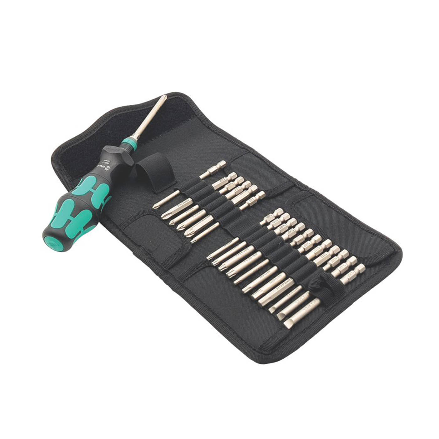 Wera Interchangeable Screwdriver Set Kraftform Kompakt Turbo 1 18 Pieces - Image 2