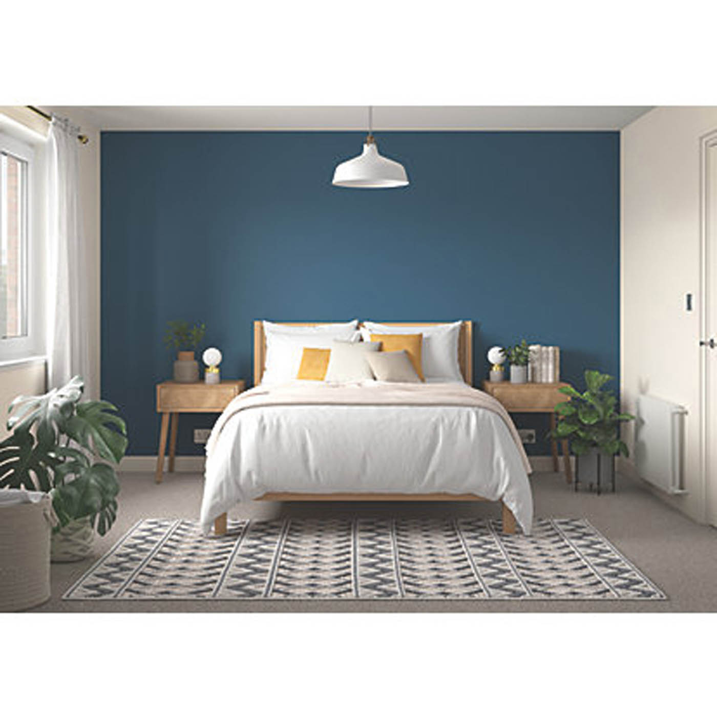 Dulux Easycare Washable & Tough 2.5Ltr Indigo Shade Matt Emulsion Paint - Image 3