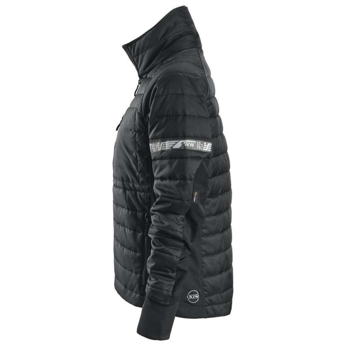 Snickers Work Jacket Womens 8107 Black Site Coat Pockets Insulated Size 16-18 - Image 5