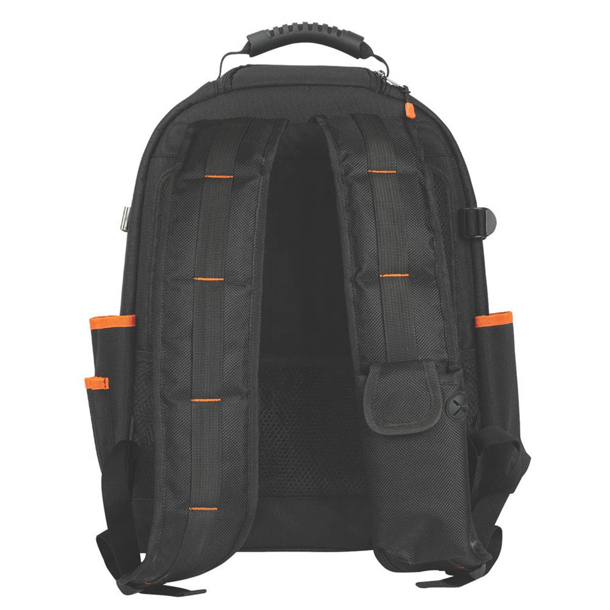 Magnusson Backpack Wheeled Orange Black Heavy Duty Water Resistant 25Ltr - Image 3