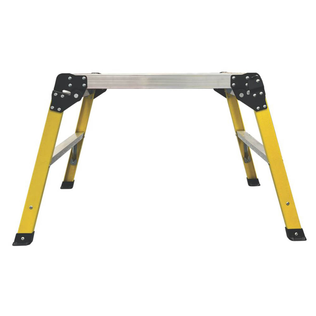 Werner Folding Work Platform Fibreglass Anti-Slip Heavy Duty 500mm x 0.6m - Image 1