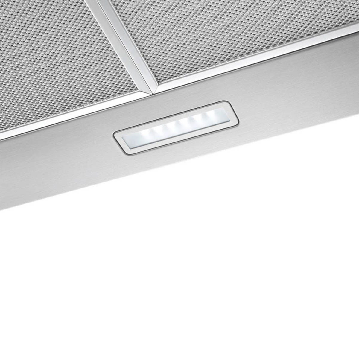 Cooker Hood Kitchen Extractor Fan Curved Glass Stainless Steel Push Button 900mm - Image 4