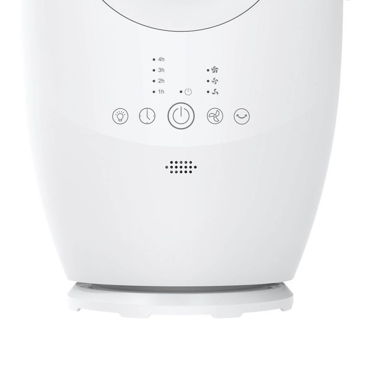 Tower Desk Fan Air Cooler 22" White 3 Speed Timer Freestanding 45W Oscillating - Image 5