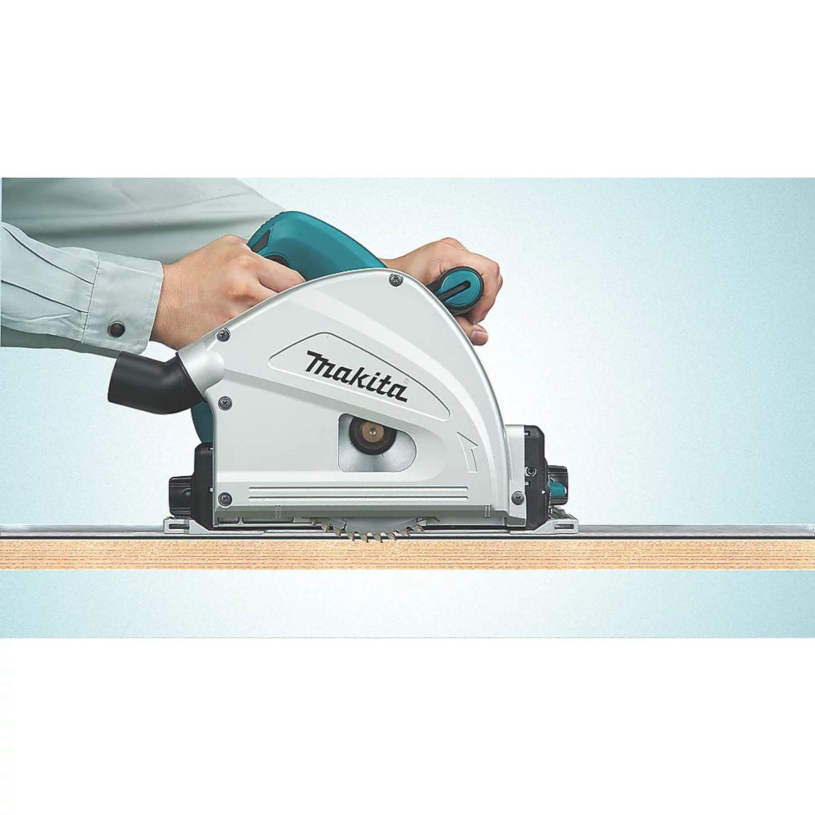 Makita Plunge Cut Saw Electric SP6000J/2 Variable Speed 165mm Compact 2000W - Image 2