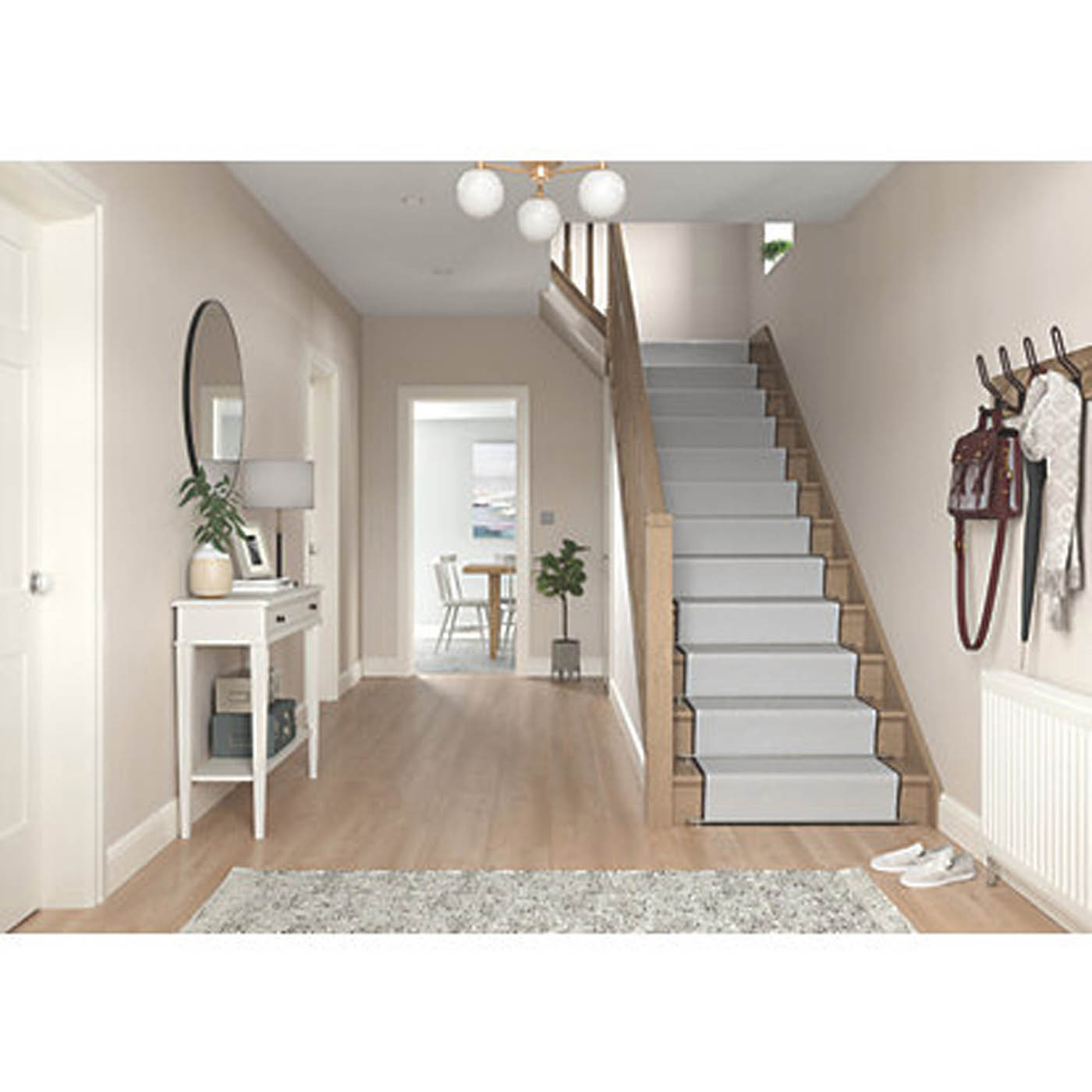 Dulux Easycare Washable & Tough 2.5Ltr Gentle Fawn Matt Emulsion Paint - Image 6