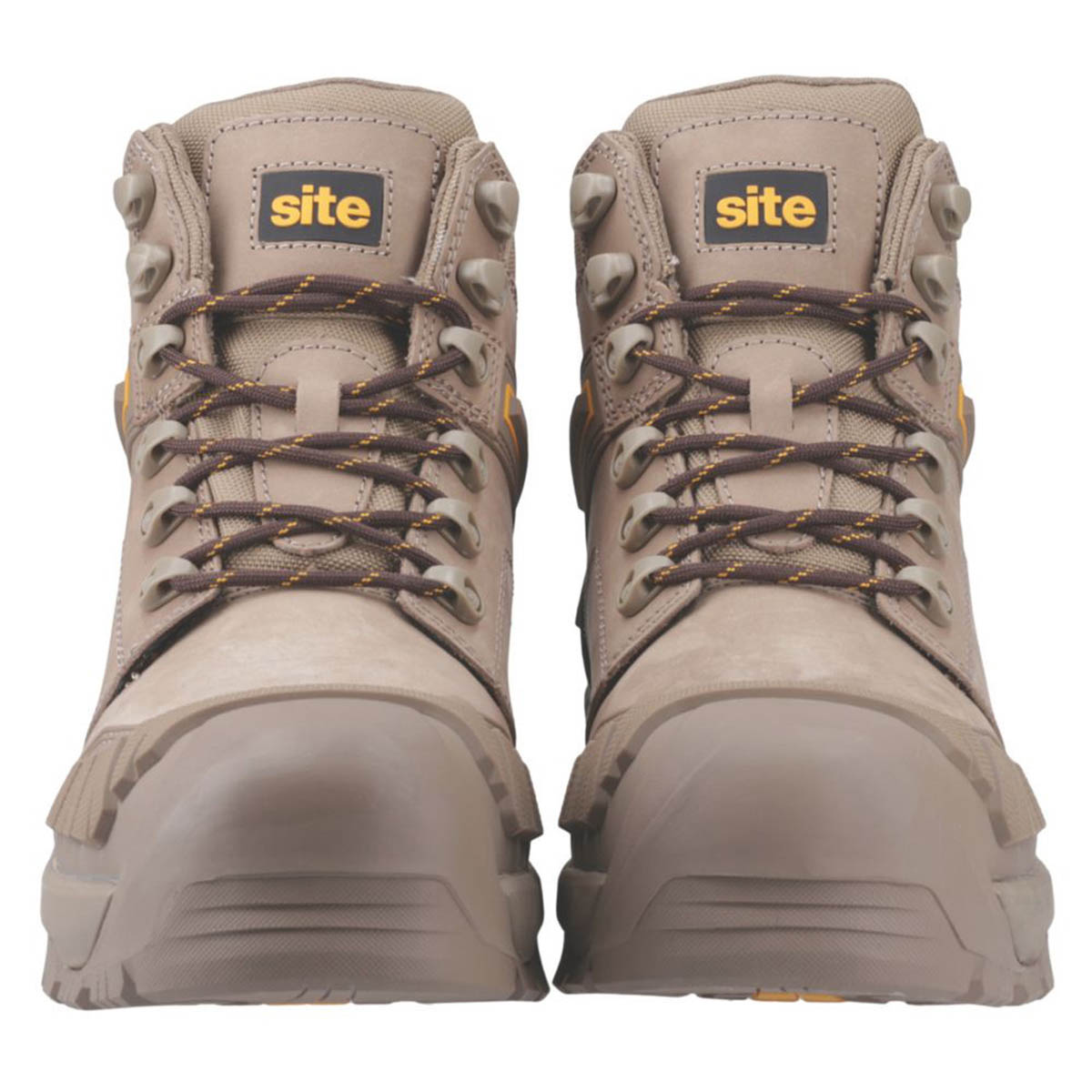 Site Safety Boots Mens Standard Fit Stone Leather Waterproof Steel Toe Size 9 - Image 6