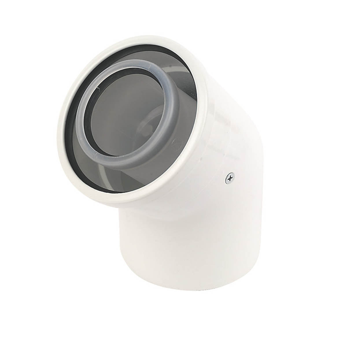 Worcester Bosch Elbow 60/100mm 45° 2 Pack - Image 1