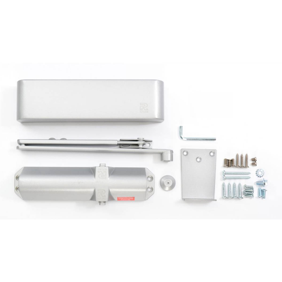 Rutland Overhead Door Closer Silver Fire Rated TS.5204 Universal Fitting 80kg - Image 2