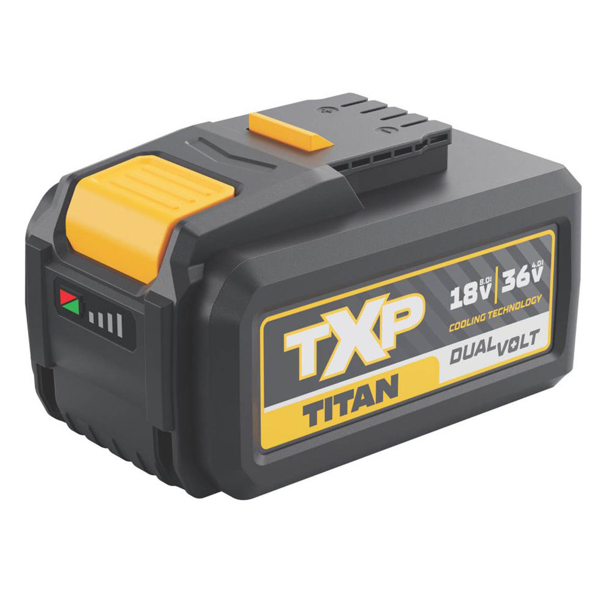 Titan Battery TTT1240BAT Dual Voltage 18/36V 4.0/8.0Ah Li-Ion TXP Powerful - Image 1