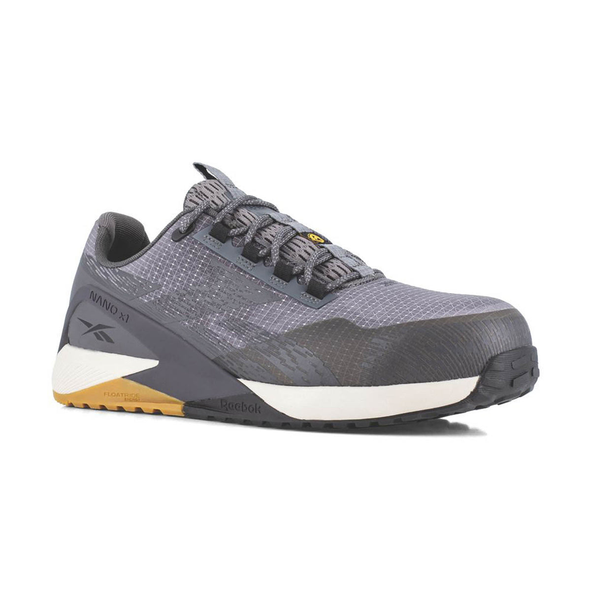 Reebok Safety Trainers Unisex Wide Fit Grey Work Boots Composite Toe Size 7 - Image 1