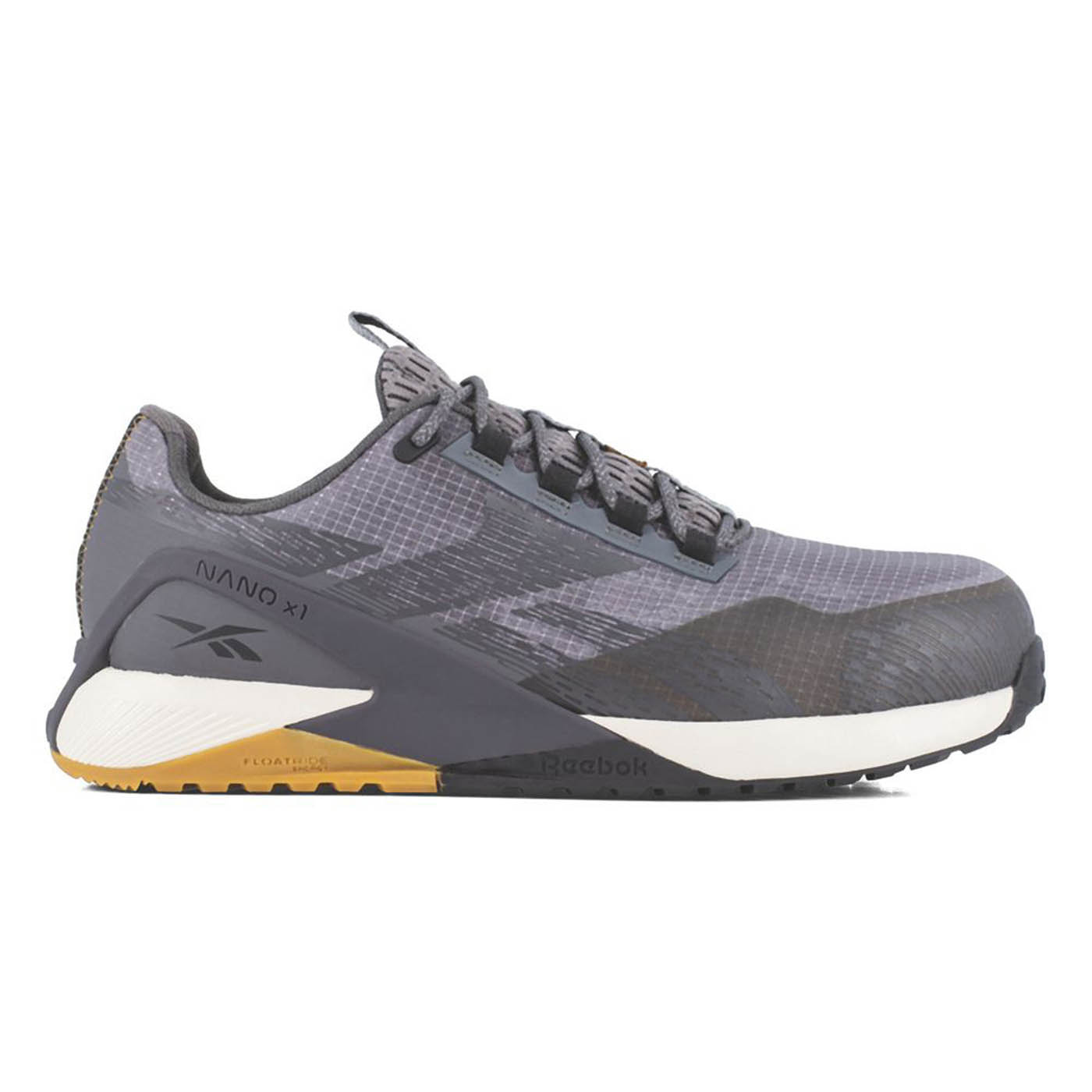 Reebok Safety Trainers Unisex Wide Fit Grey Work Shoes Composite Toe Size 9 - Image 2
