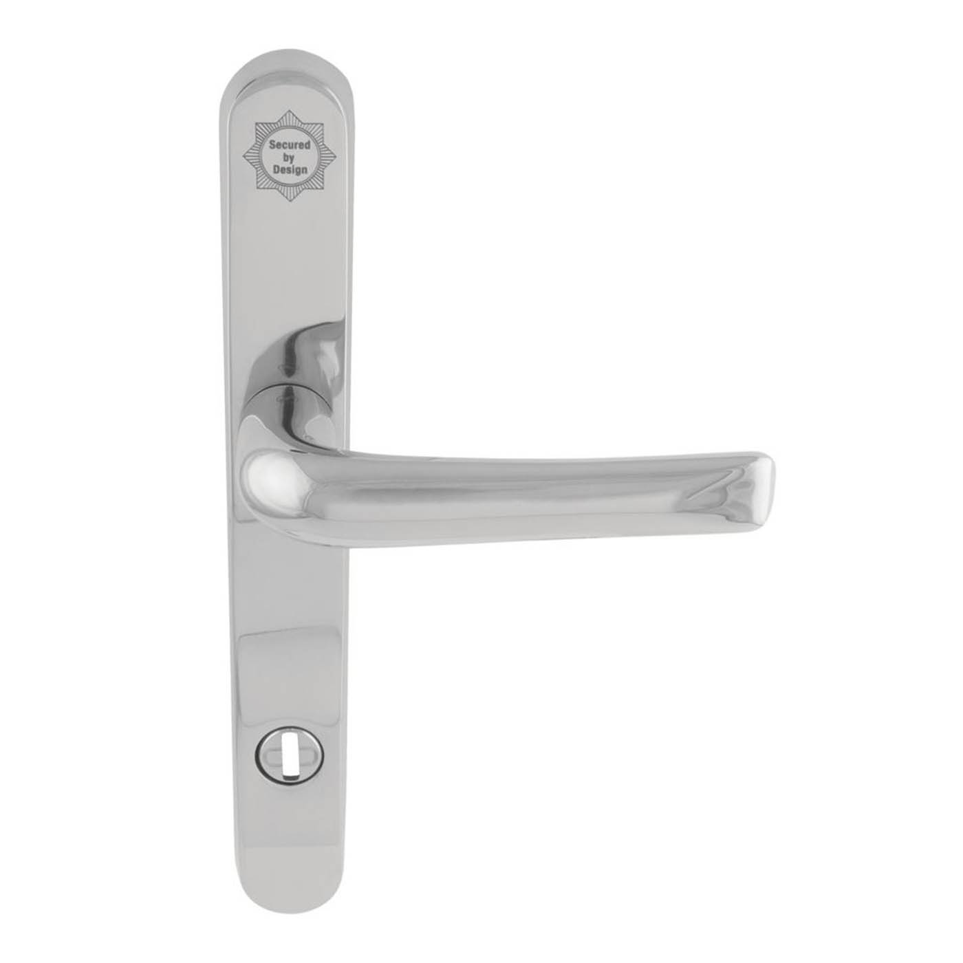 Smith & Locke Door Handles Pair Polished Chrome - Image 4