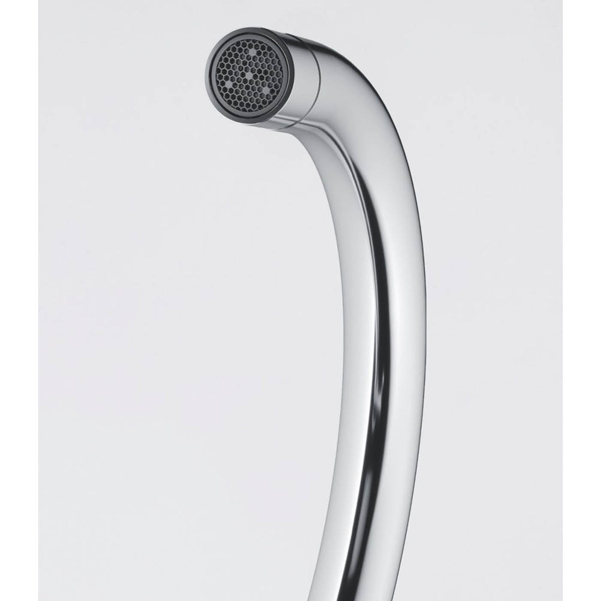 Franke Kitchen Sink Tap Mono Mixer Chrome Single Lever Swivel Spout Brass Modern - Image 2