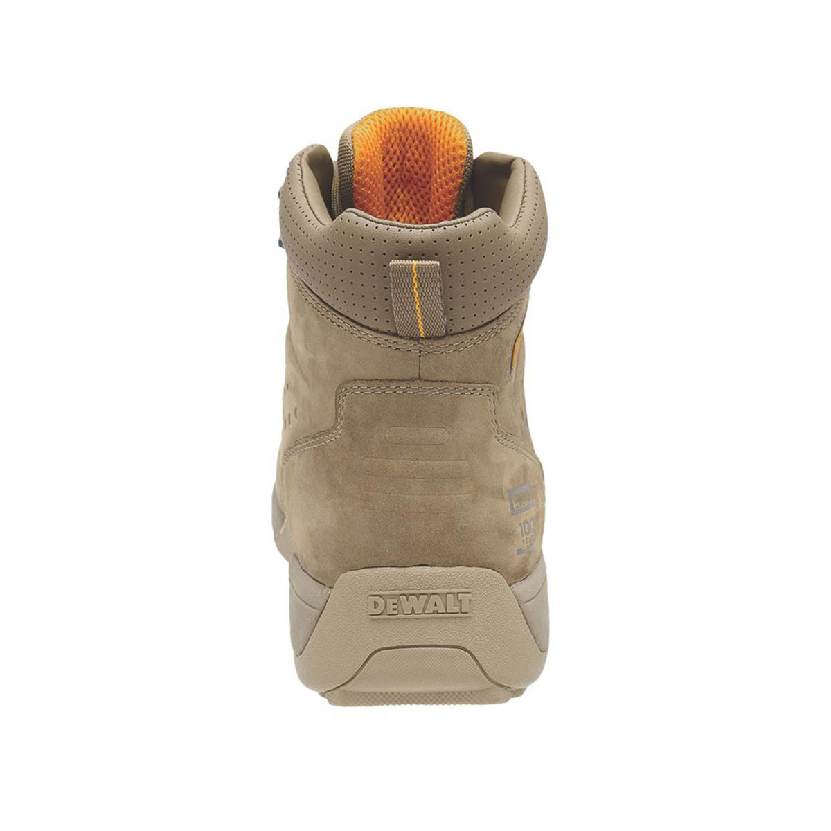DeWalt Safety Boots Mens Standard Fit Stone Leather Lightweight Steel Toe Size 7 - Image 3