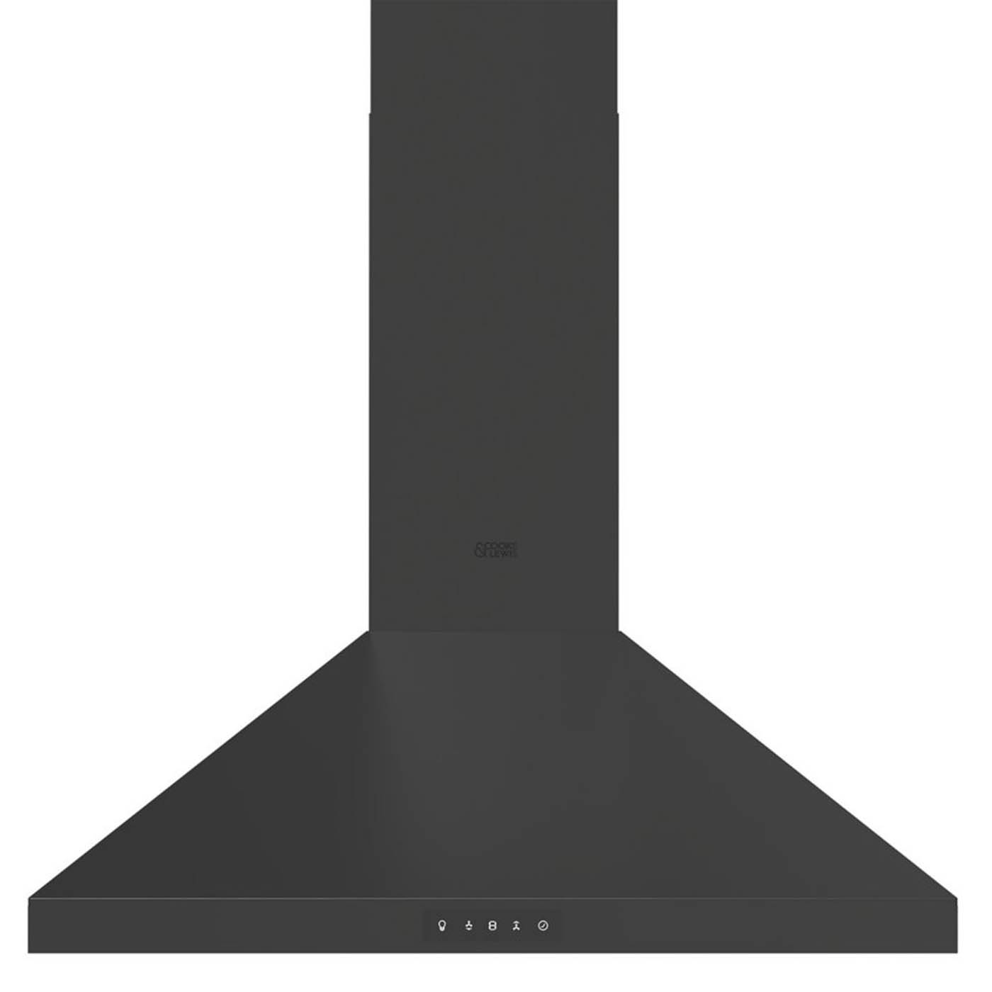 Cooker Hood Extractor Fan Kitchen Chimney Black Touch Control 5 Speeds 59.8cm - Image 4