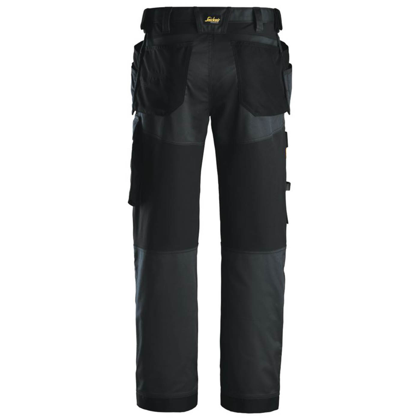 Snickers Mens Work Trousers 6251 Stretch 16 Pockets Black Breathable 30" W 30" L - Image 3