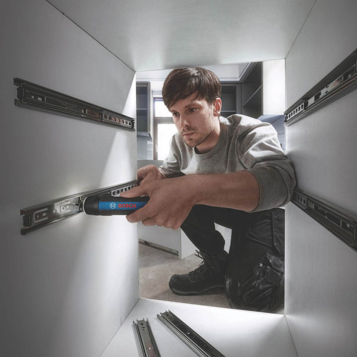 Bosch Go 3.6V Li-Ion AMPShare Cordless Screwdriver - Bare - Image 5
