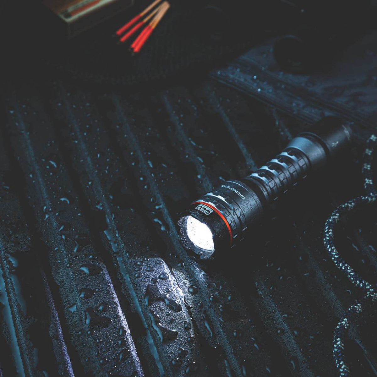 Nebo Flashlight LED Storm Grey Rechargeable Water Impact Resistant 800lm - Image 3