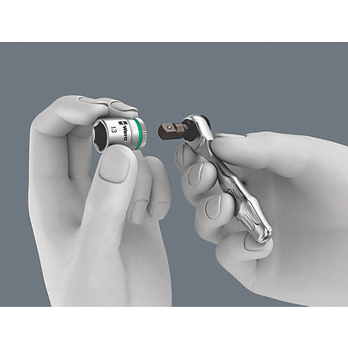 Wera Tool-Check PLUS 1 1/4" Drive Compact Ratchet & Accessory Set 39 Pieces - Image 5