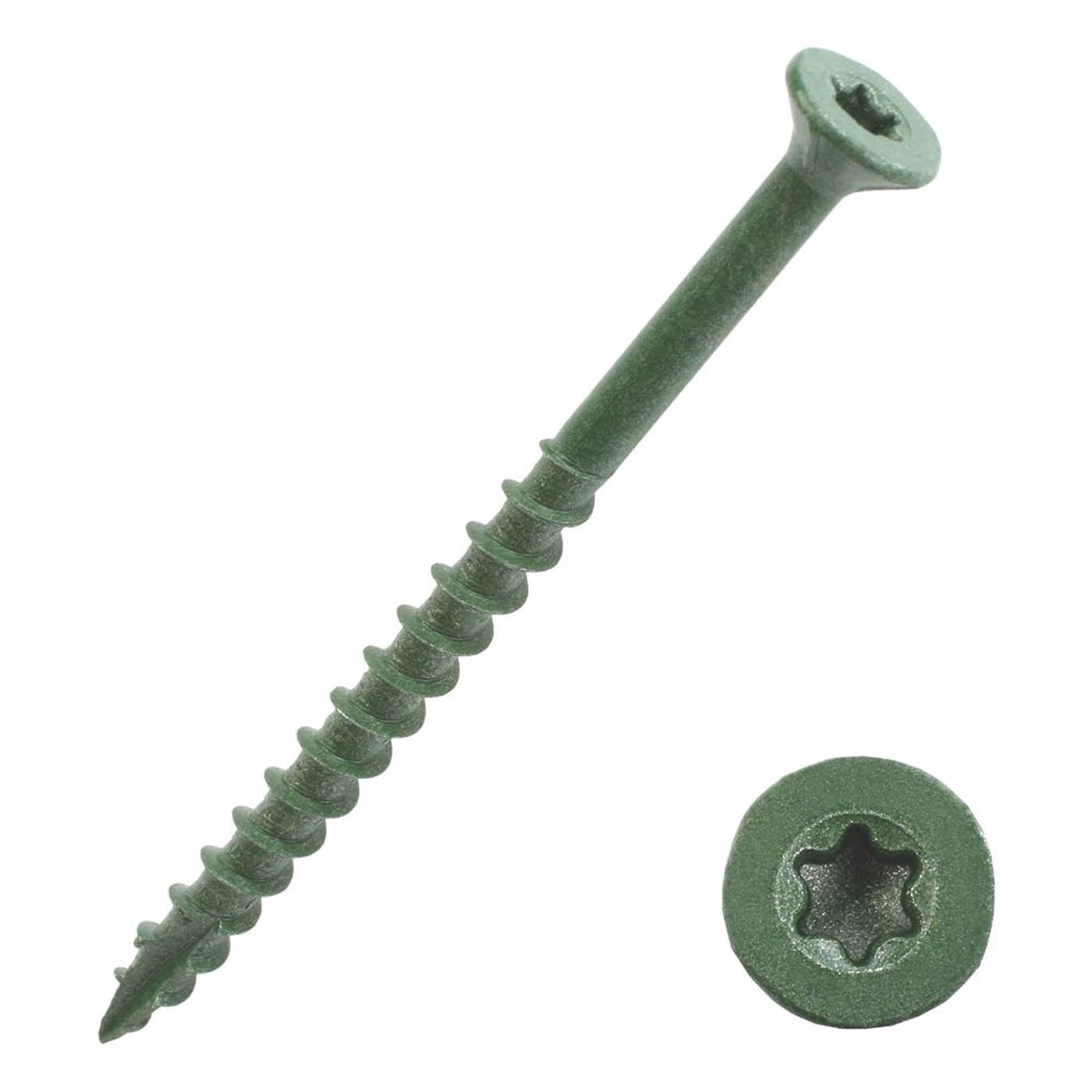Timba Decking Screws 4.5x65mm TX Uncollated Double Countersunk Pack Of 1500 - Image 1