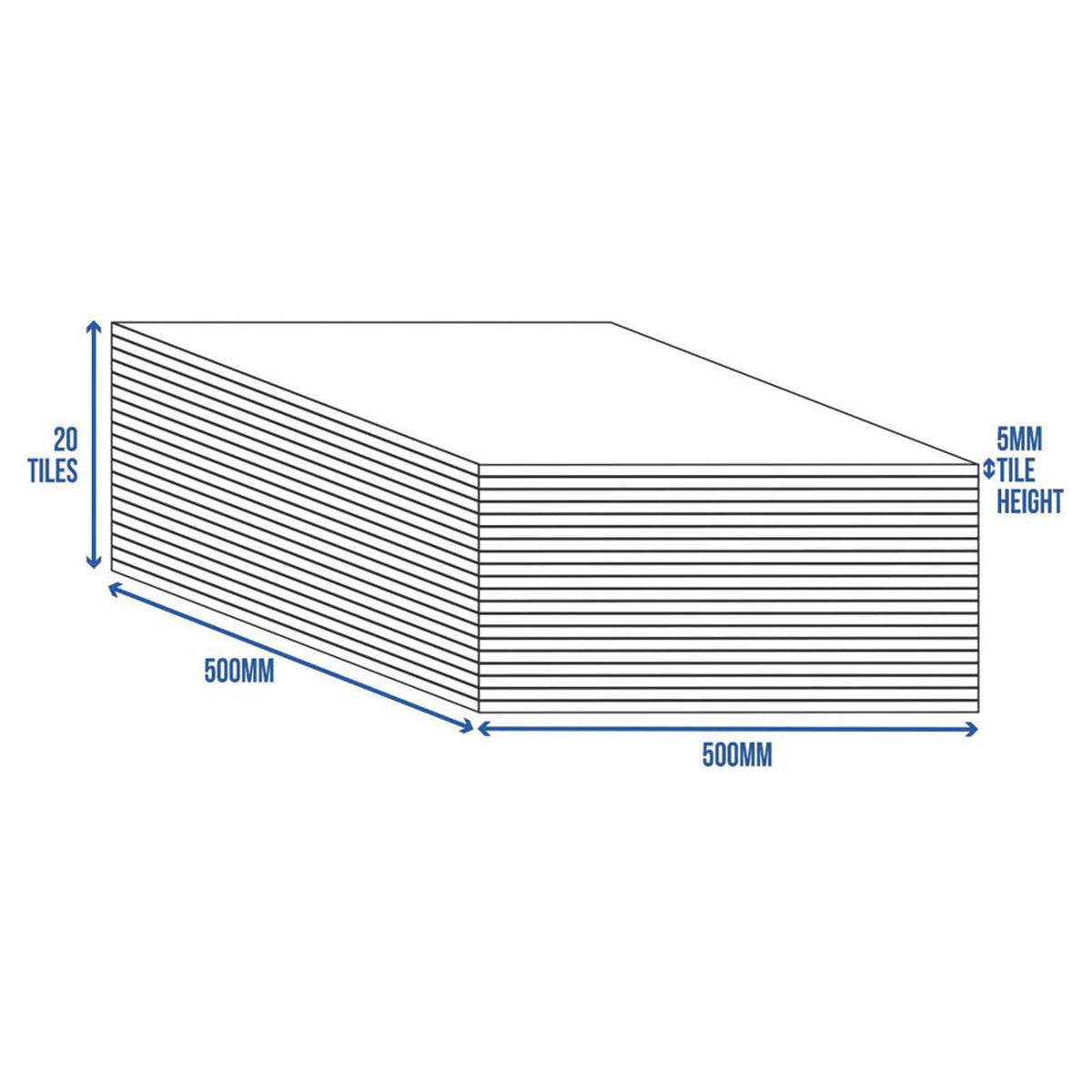 Carpet Tiles Tungsten Grey Bitumen Backing Hardwearing 500 x 500mm 20 Pack - Image 4