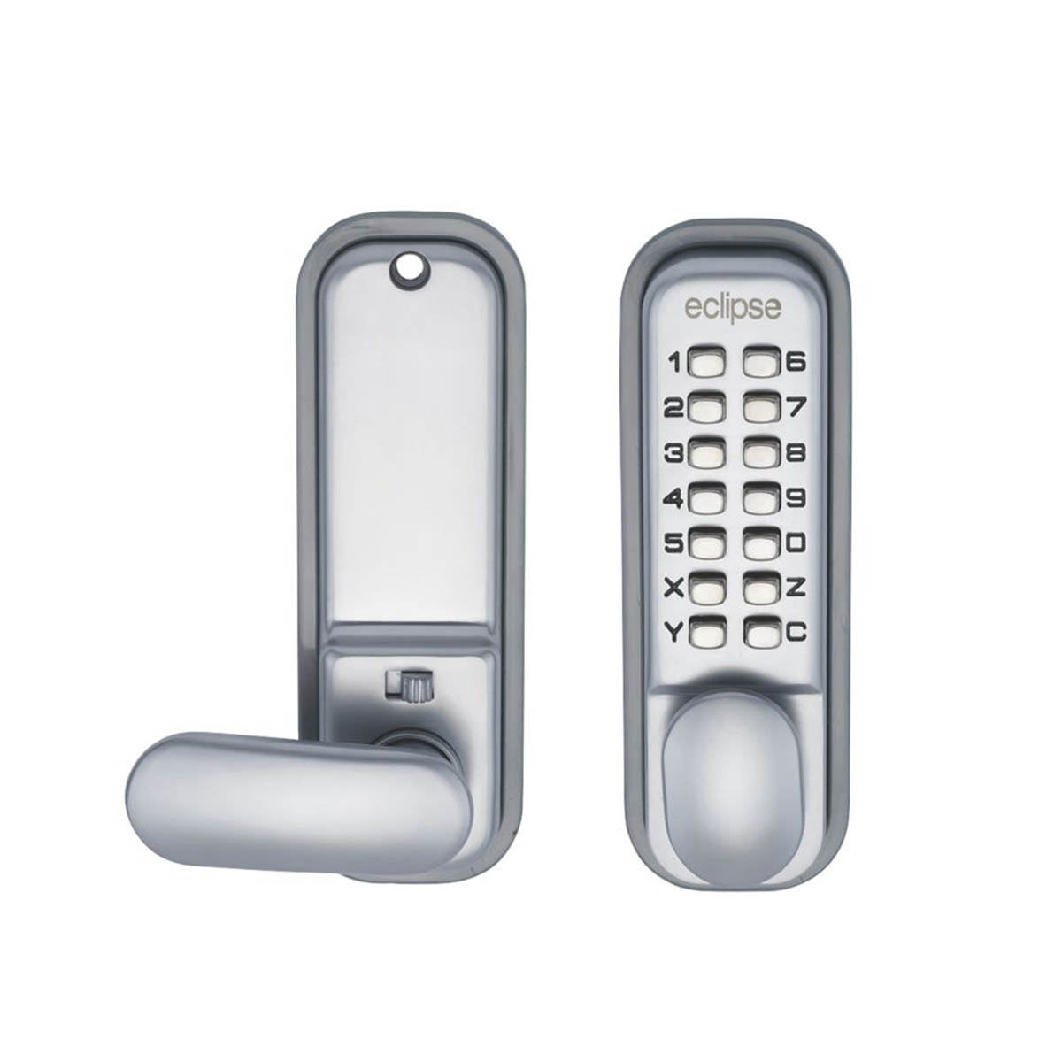 Eclipse Door Lock Push-Button Mechanical ED20 4 Digit Code Holdback Facility - Image 2