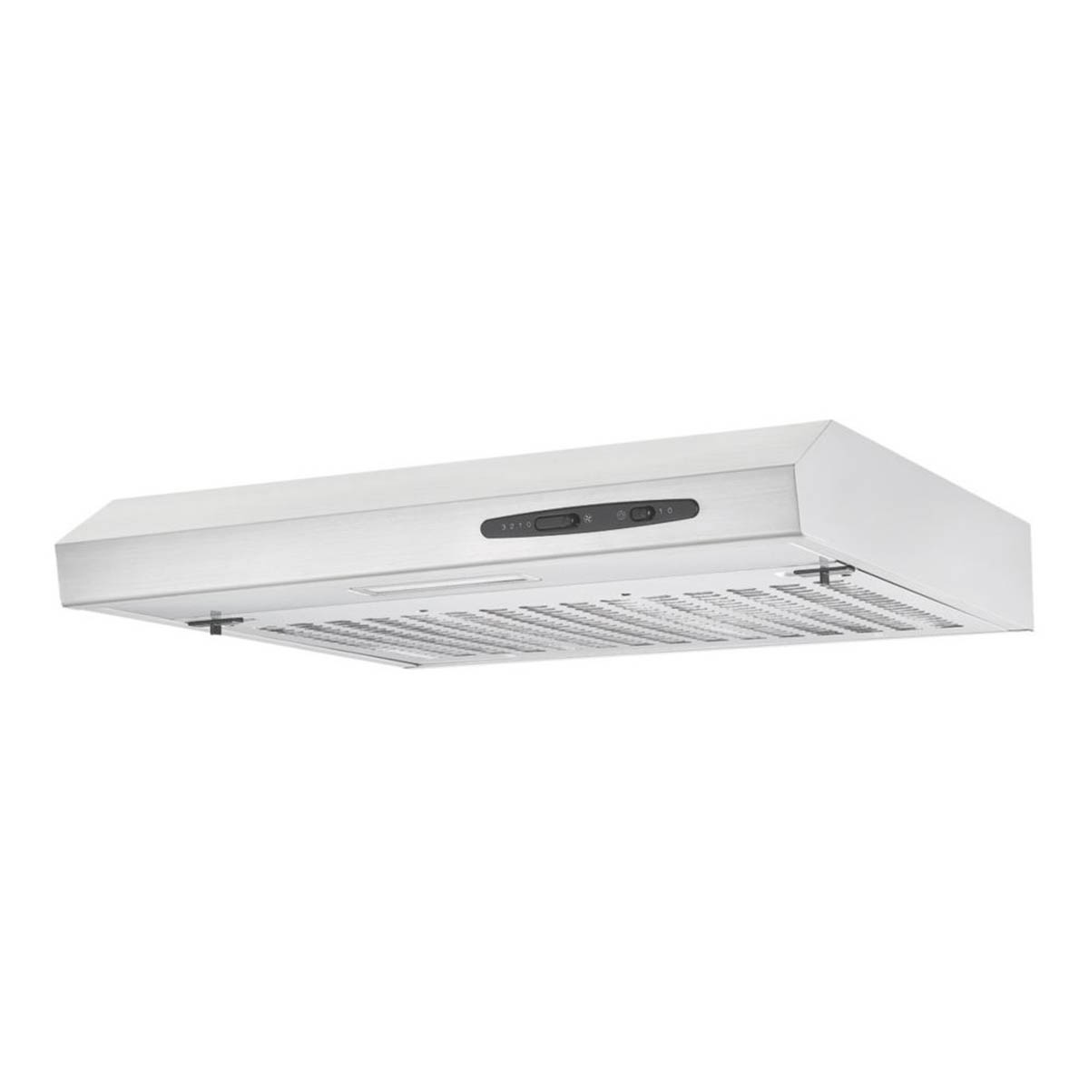 Cooker Hood Kitchen Extractor Stainless Steel 3 Speed Slider Control 600mm - Image 1
