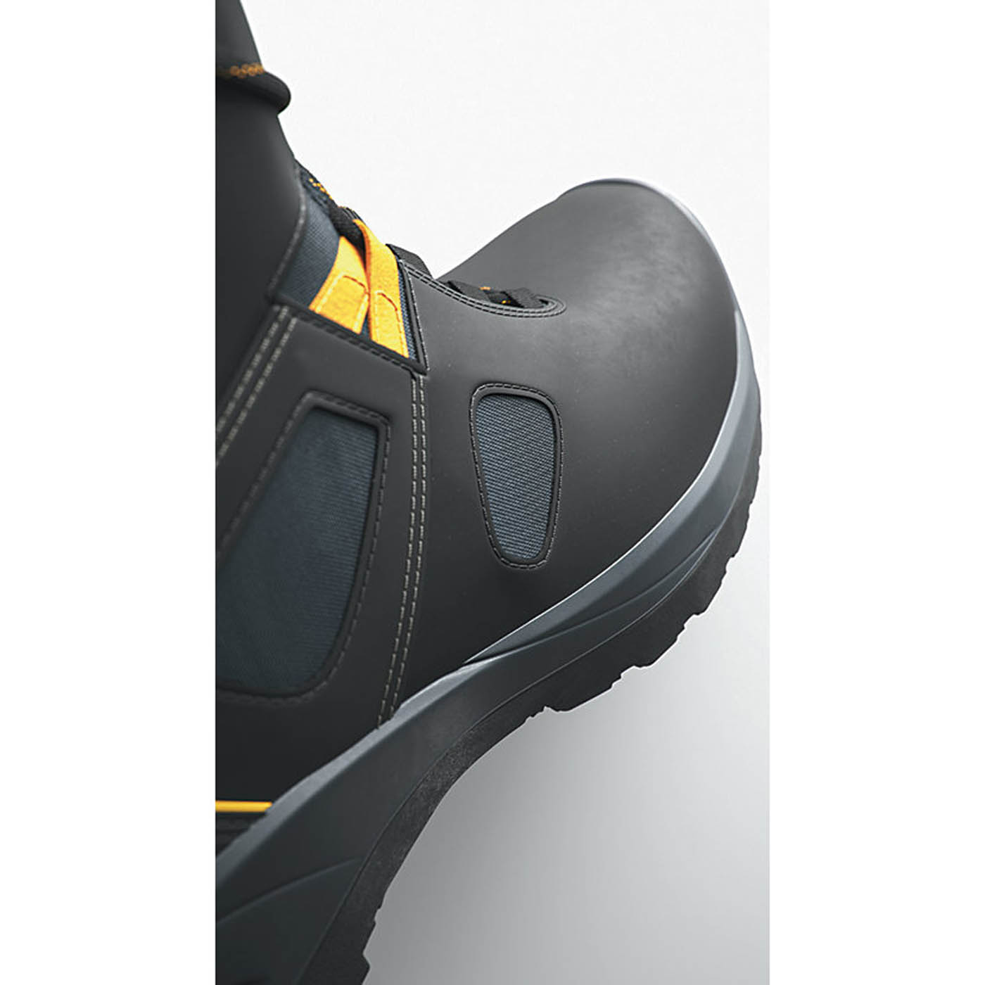 Solid Gear Safety Boots Mens Standard Fit Black Metal Free Composite Toe Size 12 - Image 5