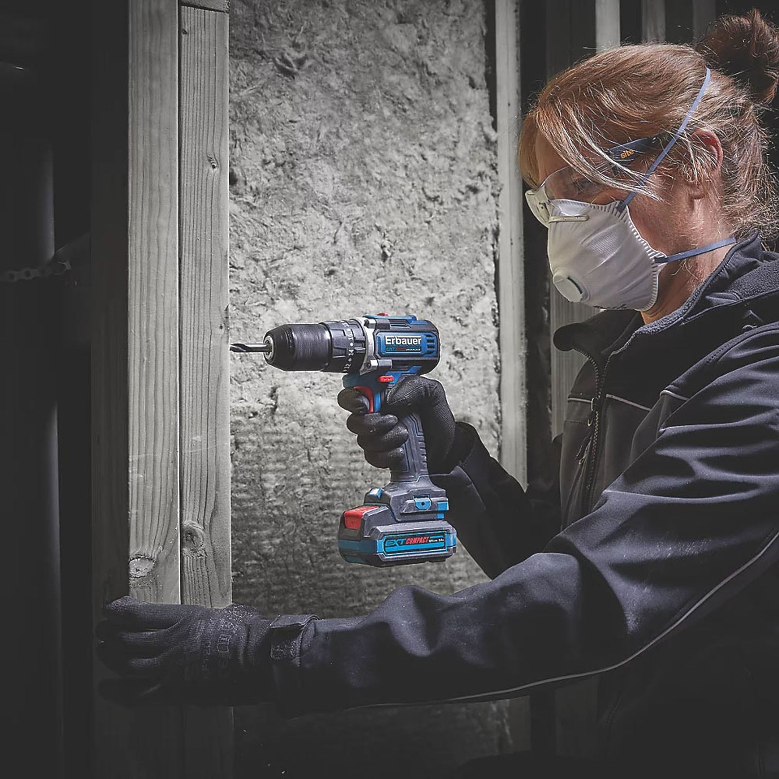 Erbauer Combi Drill Cordless 12V Li-Ion ECD12-Li-2 Brushless Compact Body Only - Image 4