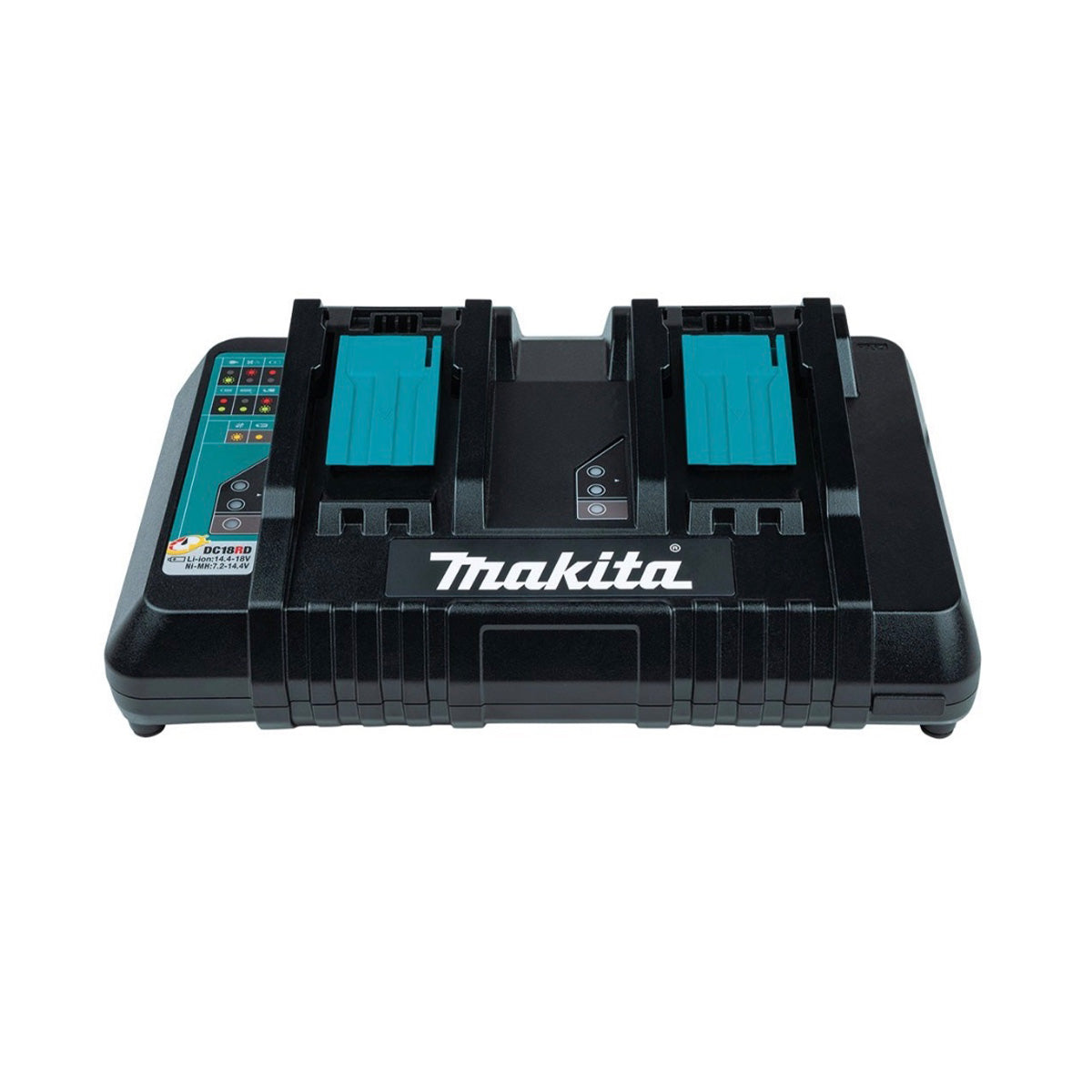 Makita Twin Battery Charger Fast DC18RD For 18V And 14.4V LXT For 3.0-6.0Ah - Image 2