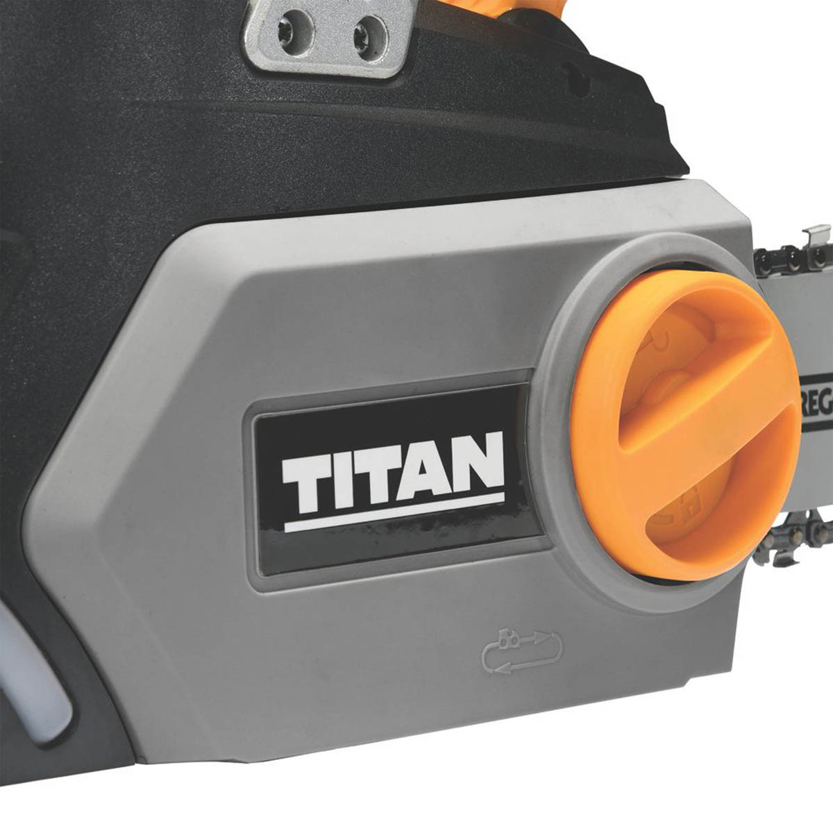 Titan Chainsaw Cordless 18V Li-Ion TTI932CHN 25cm Garden Wood Cutter Body Only - Image 6