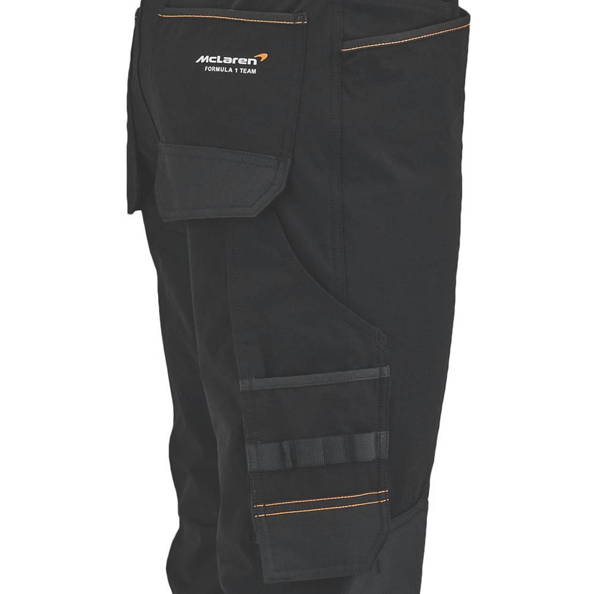 DeWalt Mens Work Joggers Black Slim Fit McLaren F1 Team X Large 36-44" W 31" L - Image 4