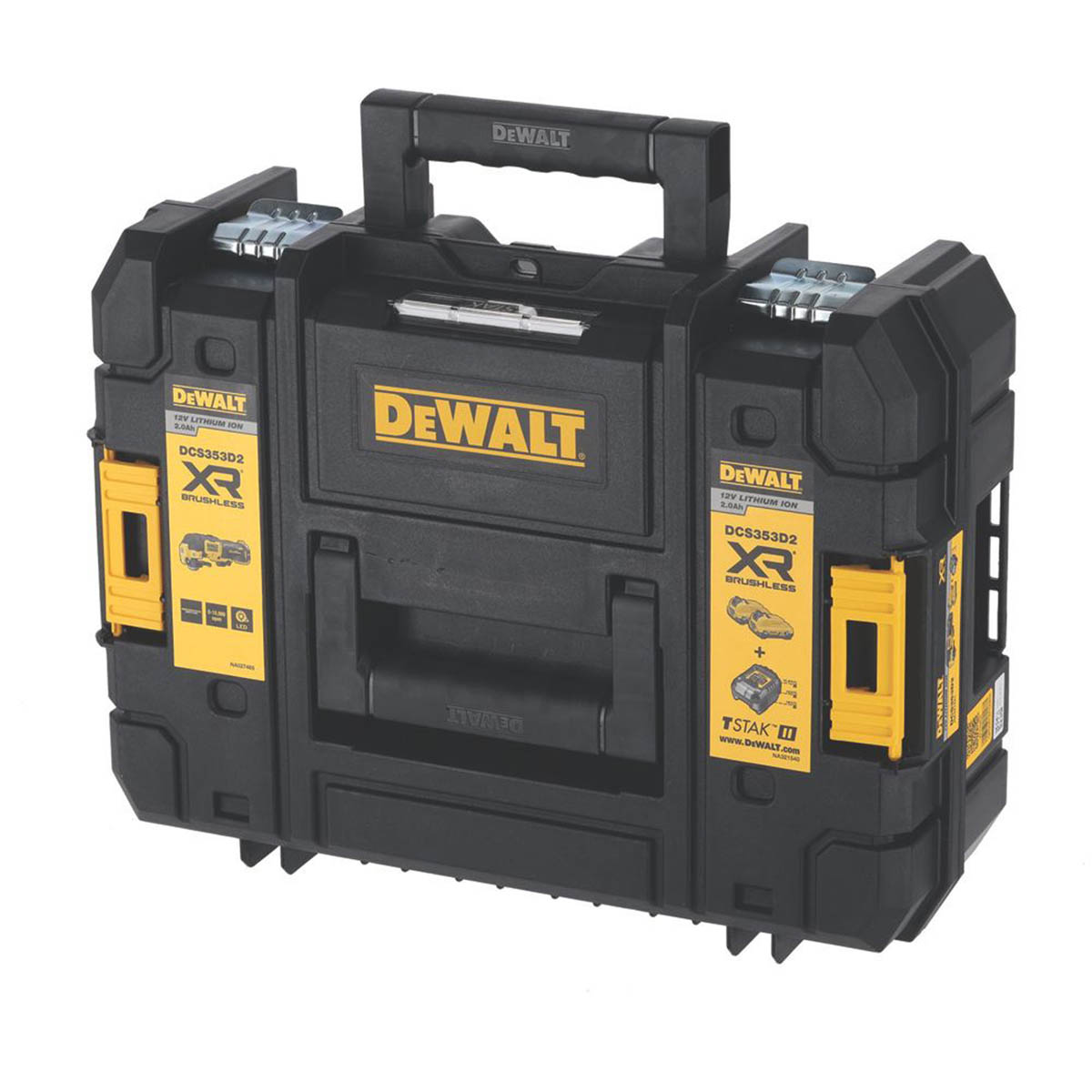 DeWalt Oscillating Multi Tool Cordless 12V 2x2Ah Li-Ion DCS353D2T-GB Brushless - Image 4