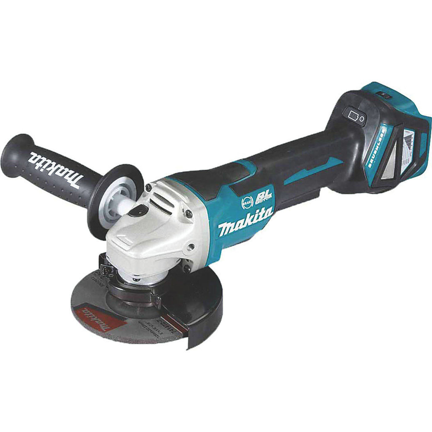 Makita Angle Grinder Cordless Brushless 18 V Li-Ion LXT 125 mm M14 Body Only - Image 1