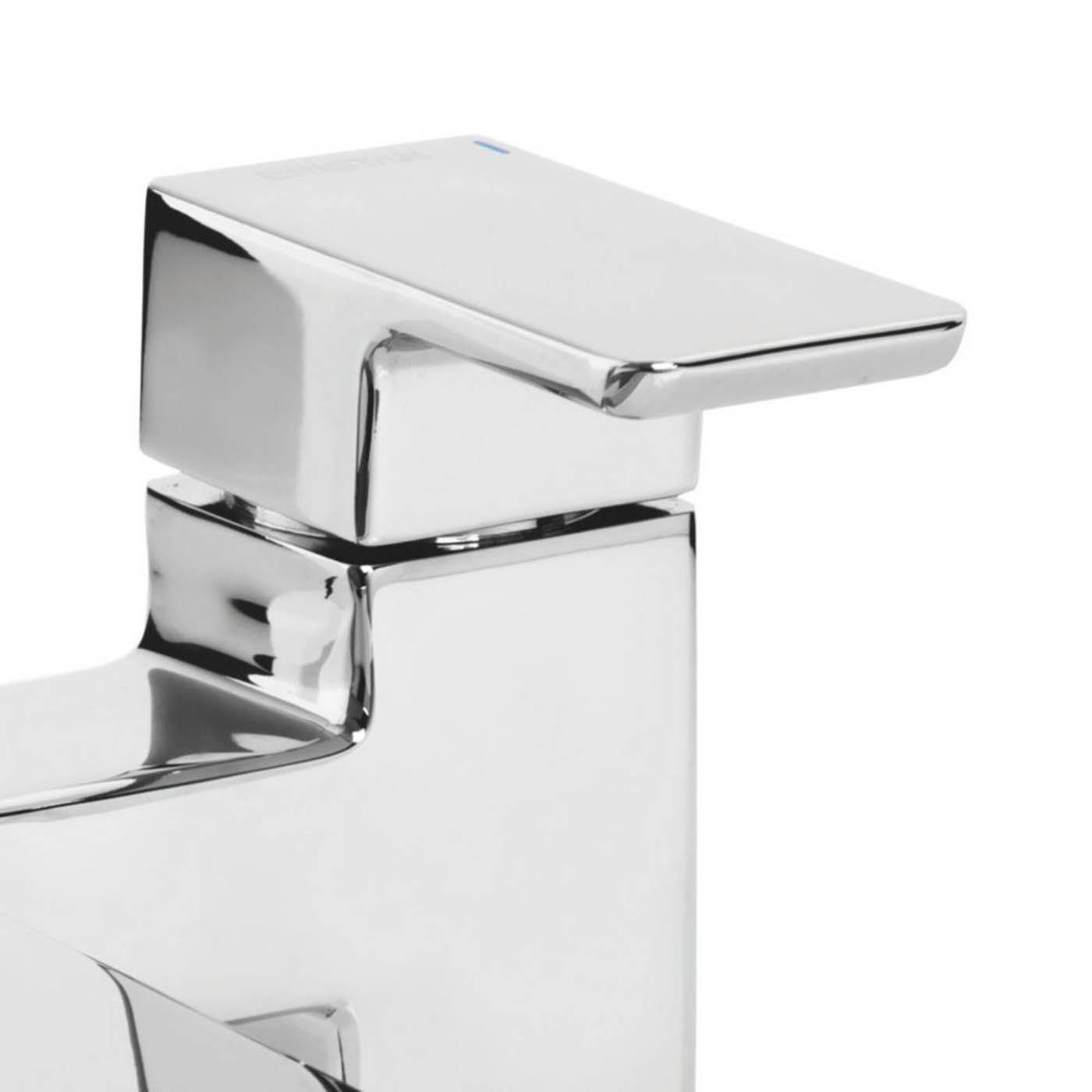 Bristan Bath Filler Tap Mixer Chrome Dual Lever 1/4 Turn Brass Bathroom Faucet - Image 2