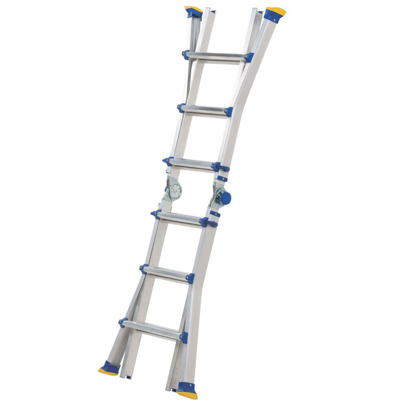 Werner Combination Ladder 2.94m Aluminium 3 IN 1 Stepladder Multi Purpose - Image 2