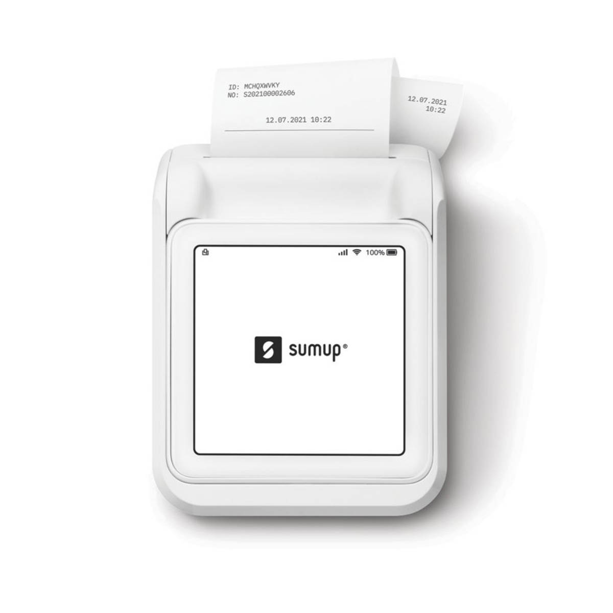 Sum Up Smart Card Terminal Solo+Printer White Compact Touchscreen Display - Image 5