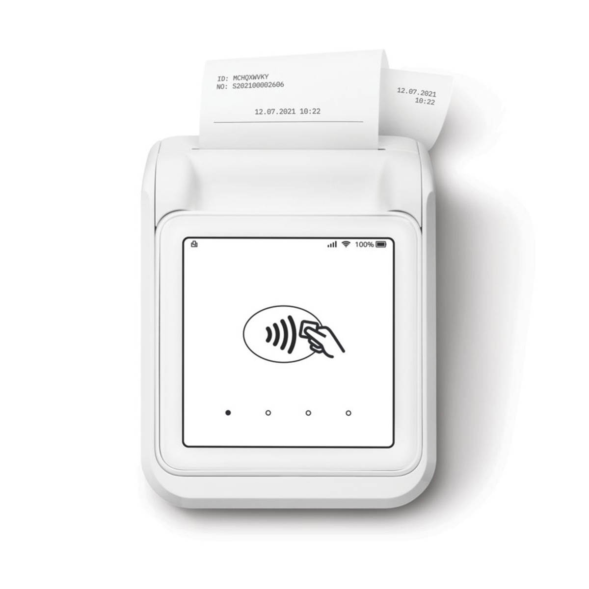 Sum Up Smart Card Terminal Solo+Printer White Compact Touchscreen Display - Image 6
