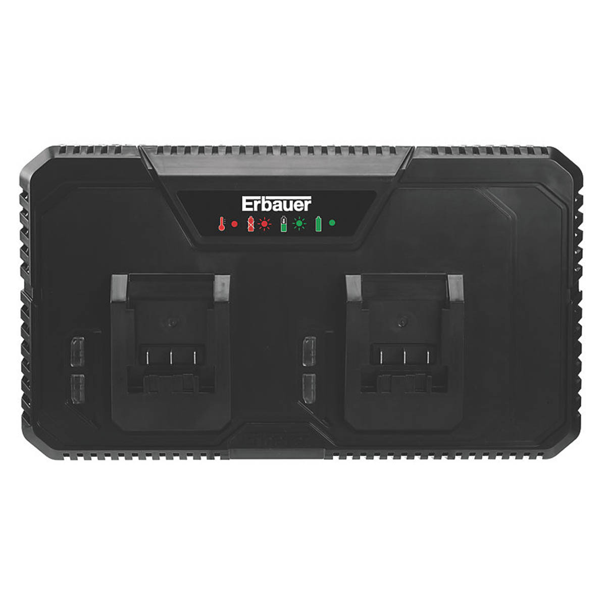 Erbauer Dual Charger EMC18-Li 18V Li-Ion EXT Multi-Port Wall-Mounted LED - Image 1