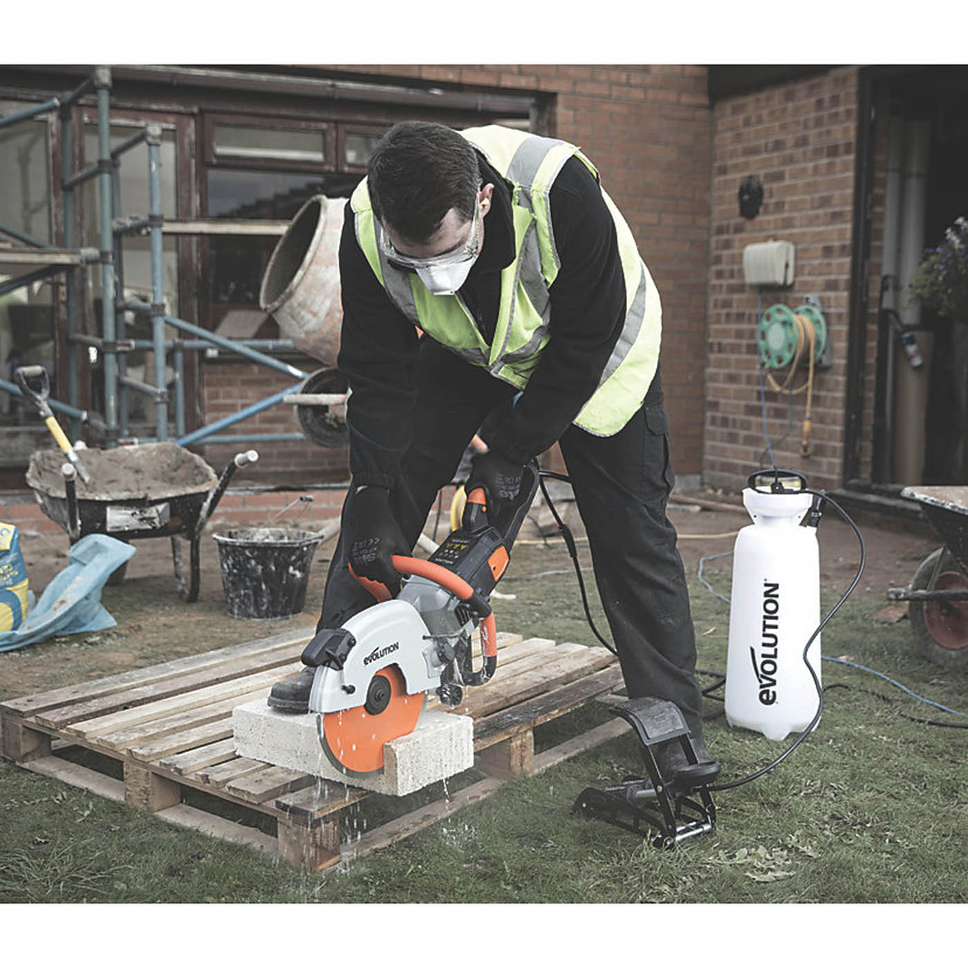 Evolution Disc Cutter Electric R300DCT 300mm Wet And Dry Use Heavy Duty 2400W - Image 5