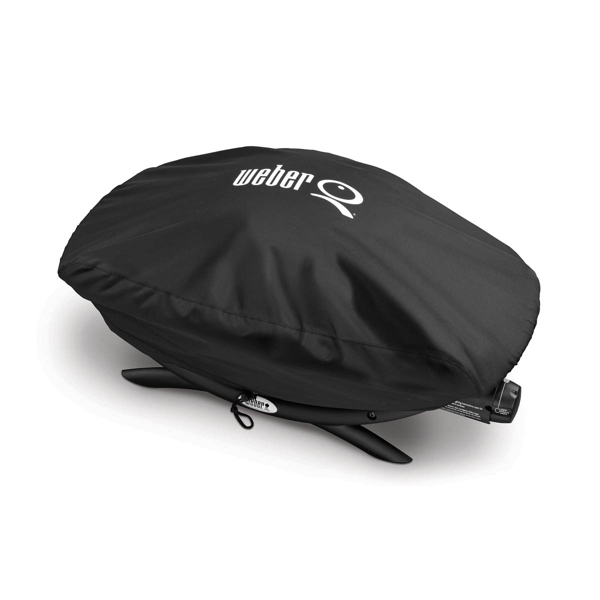 Weber BBQ Cover Premium Q2000 Black Barbecue Water-Resistant (L)630 (W)6.35 - Image 1