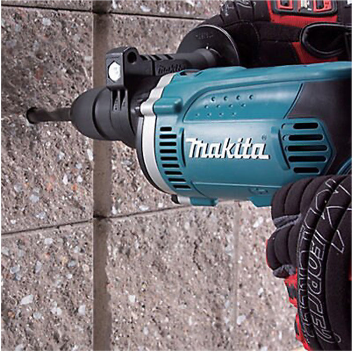 Makita Percussion Hammer Drill HP1631K Electric Corded 240V 710W With Carry case - Image 3