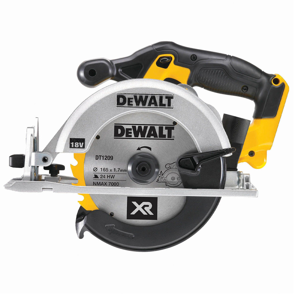 DeWalt Circular Saw DCS391 XR Cordless Powerful TCT Blade 18V 165mm Body Only - Image 2