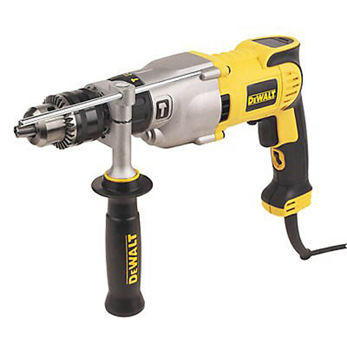 DeWalt Percussion Drill Electric 110V D21570K-LX Soft Grip Heavy Duty 1300W - Image 2