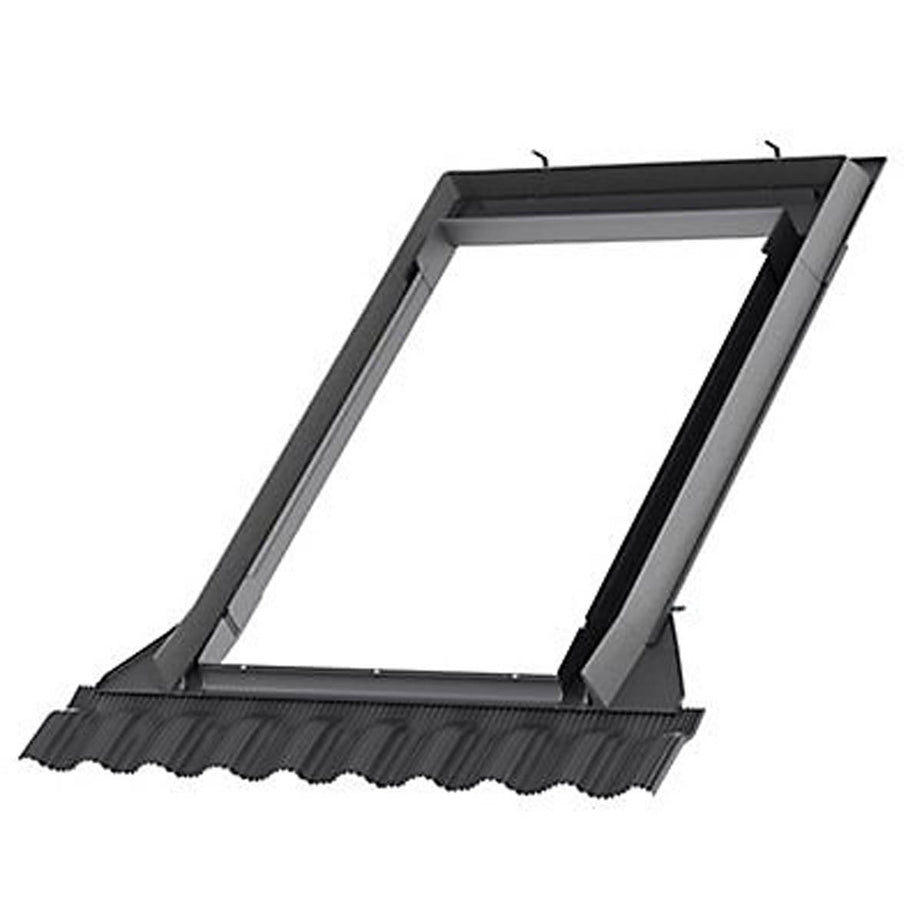 Tile Flashing Kit Roof Window Grey Aluminium Weatherproof (W)780 x (L)980mm - Image 1