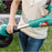 Electric Grass Trimmer Weed Cutter 450W Lightweight Edging Telescopic Handle - Image 2
