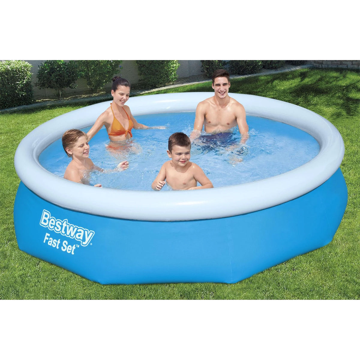 Bestway Above Ground Swimming Pool Fast Set 10ft x 30in Pool Set - Image 2