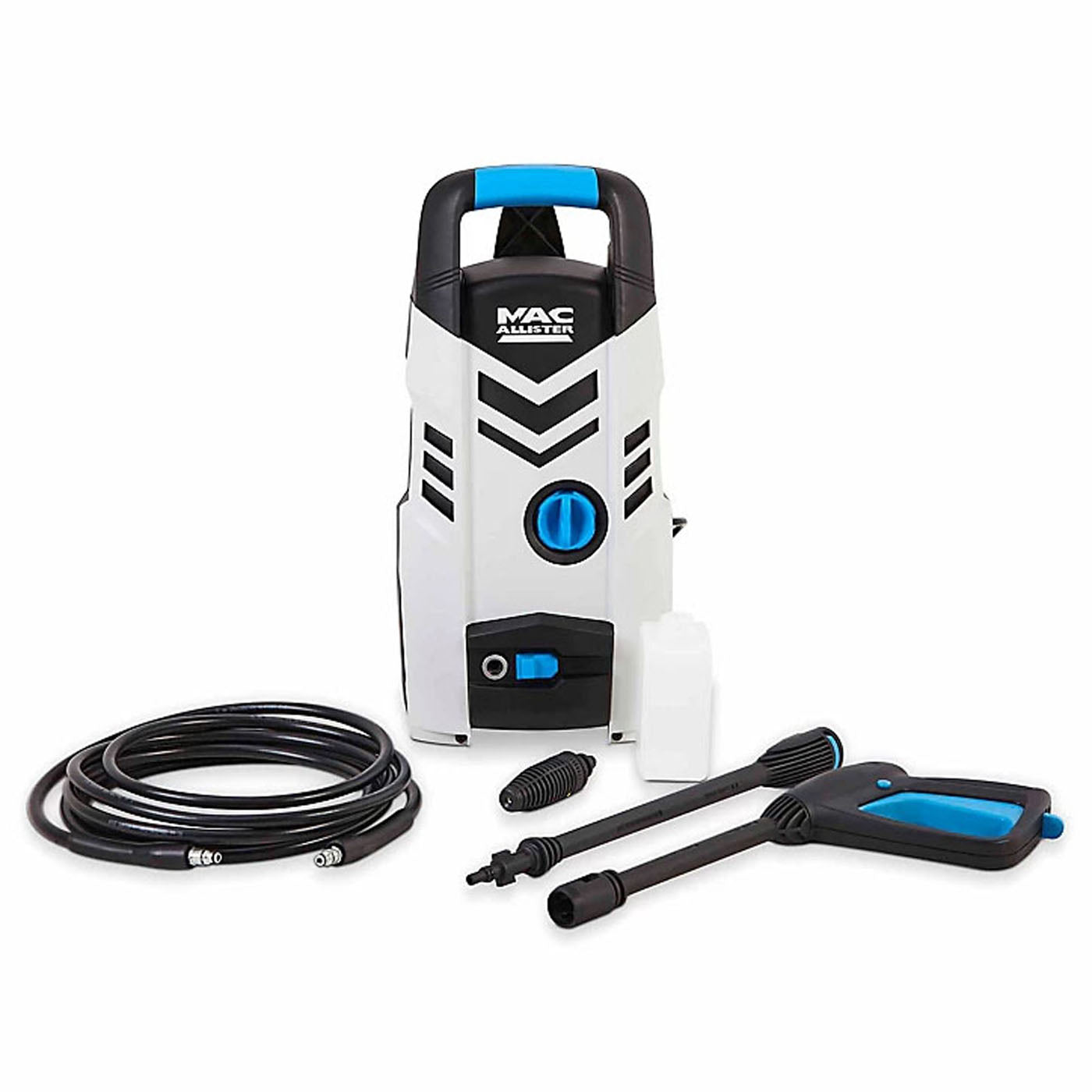 Mac Allister Pressure Washer Electric MPWP100D-3 Jet Wash Garden Car Patio 1.3kW - Image 3